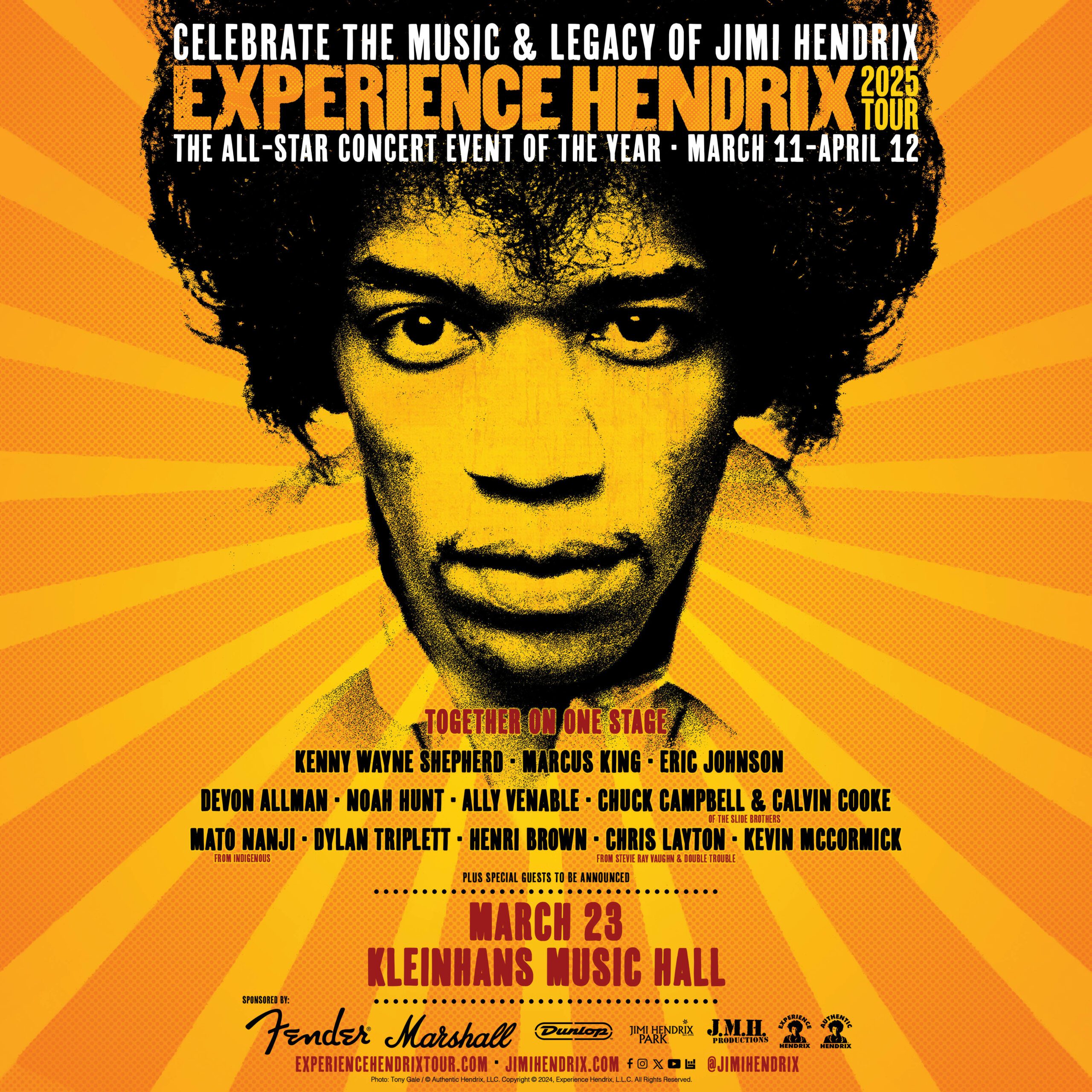 Experience Hendrix - Kleinhans Music Hall